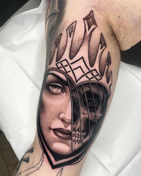 Tattoos - Goddess Hel Tattoo - 143676